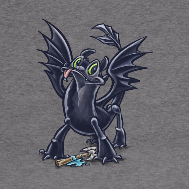 Toothless by majanation